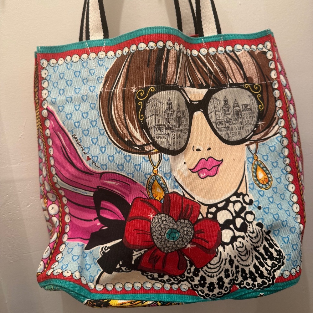 Unique Brighton Tote, Like New Condition!